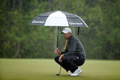 Sergio García, en la última jornada del Houston Open.