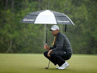 Sergio García, en la última jornada del Houston Open.