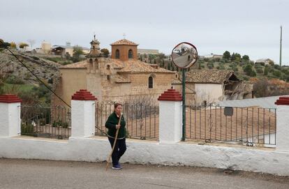 El convento de Santo Domingo, situado en La Guardia (Jaén), en semiabandono.