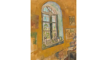 'Window in the Studio' (Ventana en el estudio'), 1889. Cortesía del Met de Nueva York.