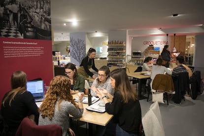 Una tienda Nostrum en Barcelona.