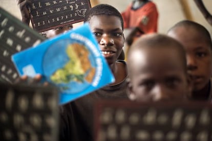 Mahamadou Hassan, 14 años de la ciudad de Baga en Nigeria.