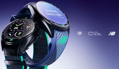 Diseño del nuevo smartwartch TAG Heuer Connected Calibre E5 New Balance