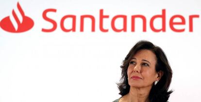 Ana Botín, presidenta de Santander.