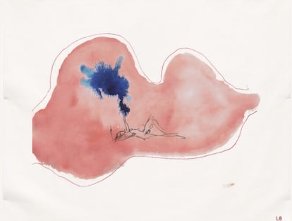 'Reaching for You', pieza 13 de 16 de la serie 'Do Not Abandon Me', de Louise Bourgeois y Tracey Emin (2009-2010).