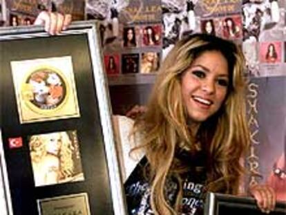 Disco de platino para Shakira