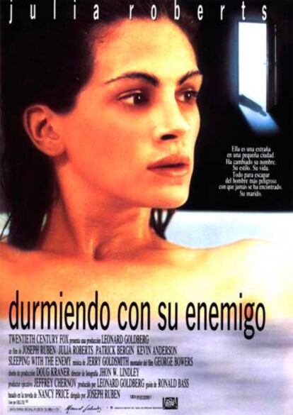 'Durmiendo con su enemigo' ('Sleeping with the enemy') 1991. Director Joseph Ruben.