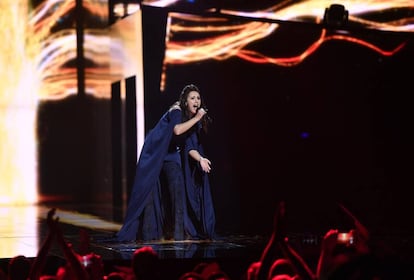 Jamala, representante de Ucrania, ganadora de Eurovisión 2016.