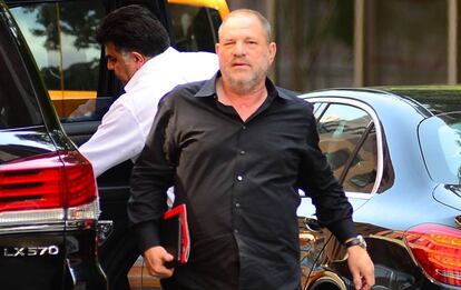 El productor de cine Harvey Weinstein