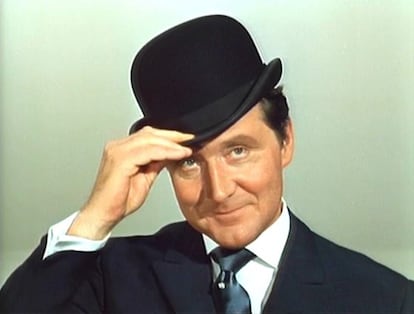 El actor Patrick Macnee.