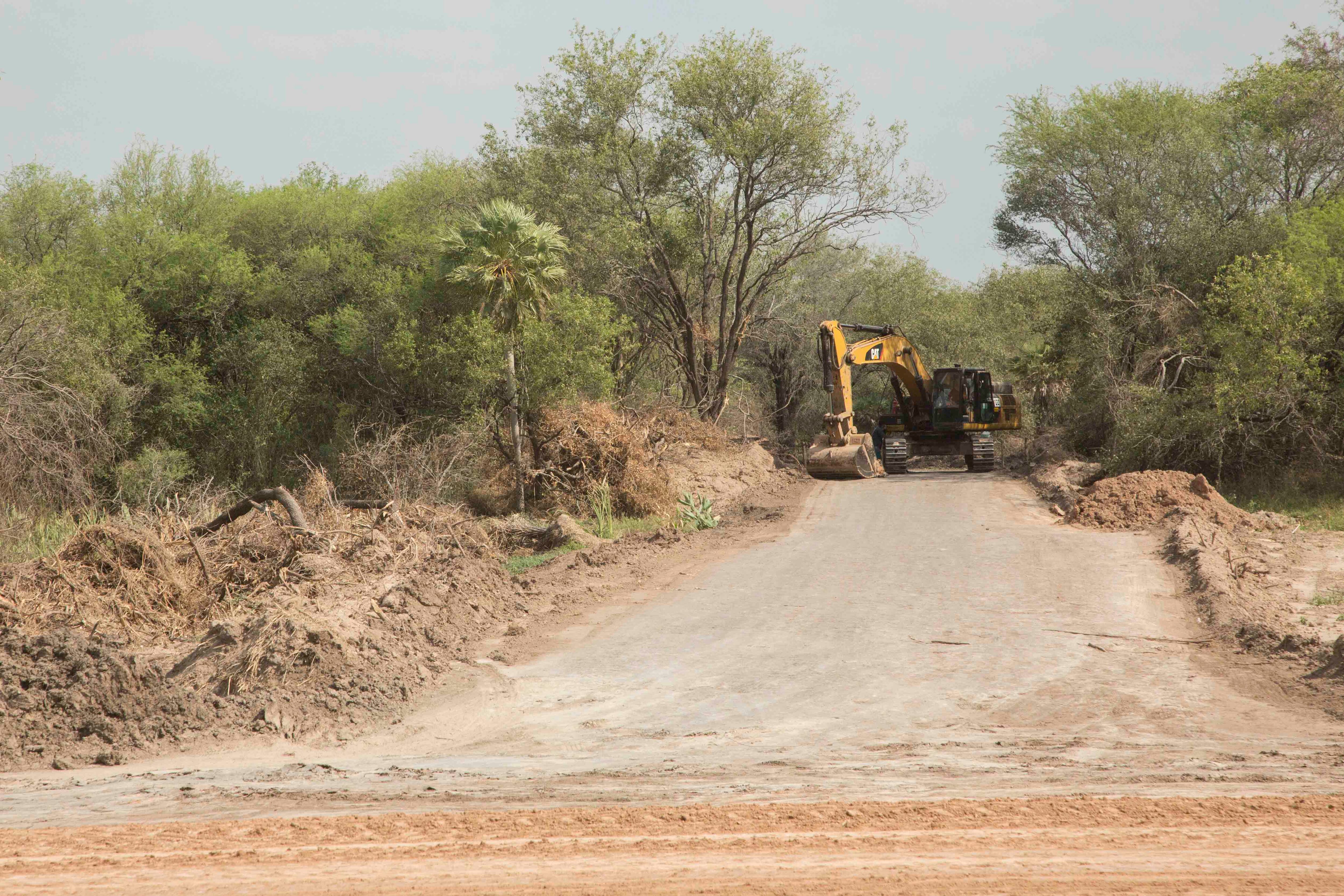 Deforestación en el Chaco paraguayo.