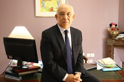 Abdelaziz Rahabi, retratado en 2019 en Argel.