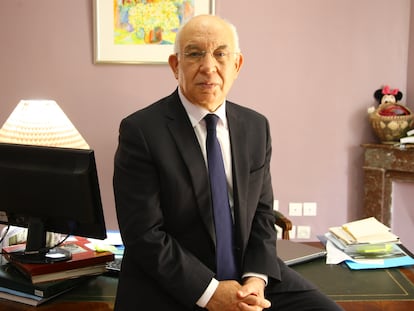 Abdelaziz Rahabi, retratado en 2019 en Argel.