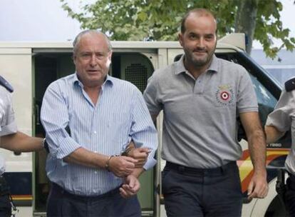 Miguel Romero, a la izquierda, junto al concejal del PP de Palma Rafael Durán.