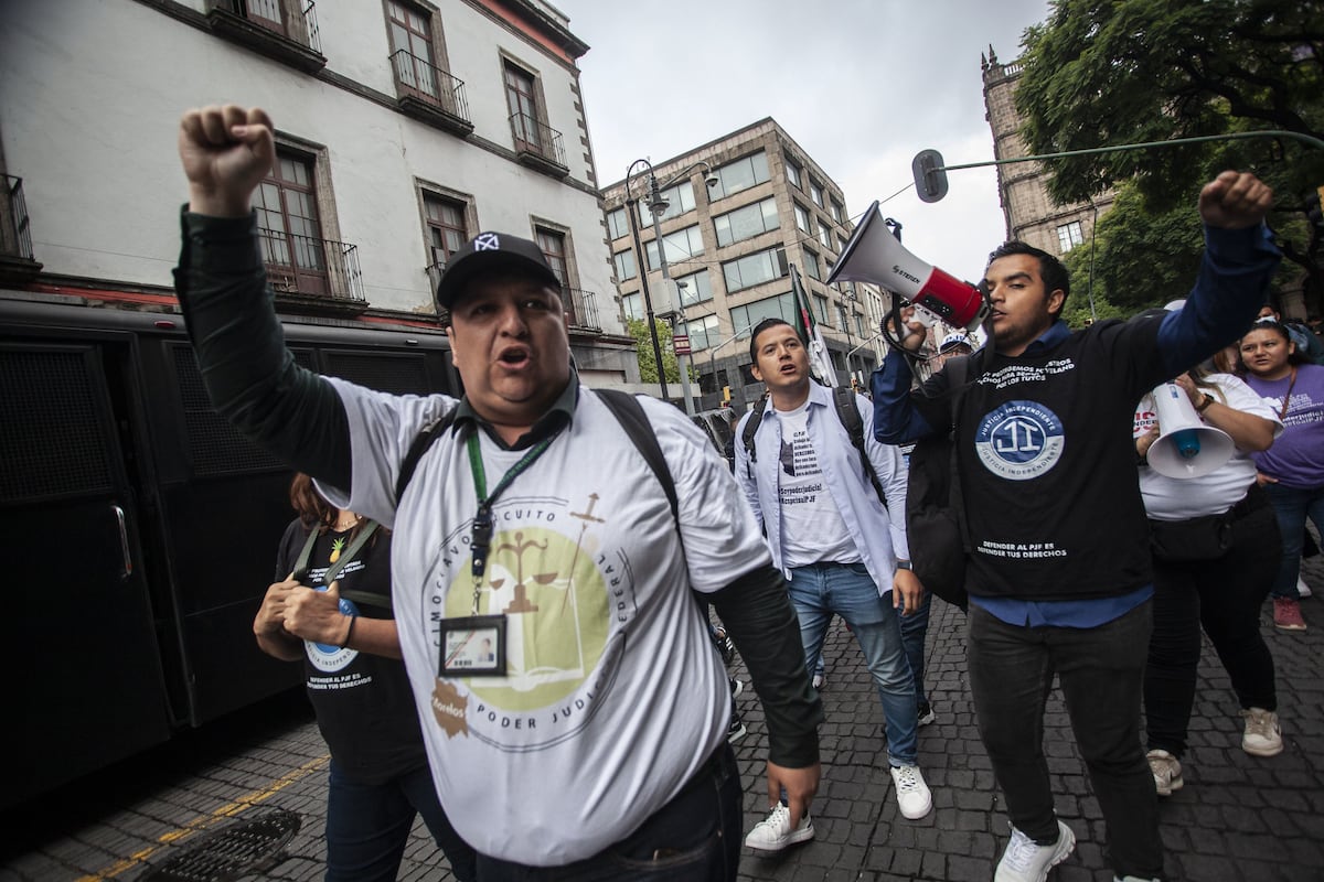 Los trabajadores de la Suprema Corte se suman al paro contra la reforma ...
