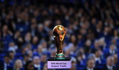 Imagen de archivo del 1 de diciembre de 2017 de la Copa del Mundo.
