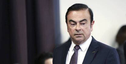 El ex presidente de Nissan,  Carlos Ghosn 