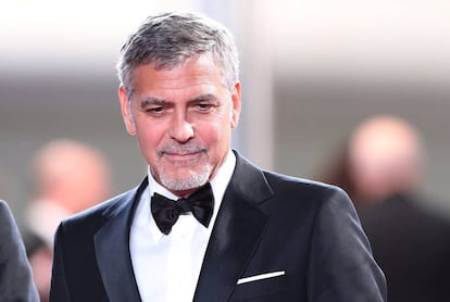 El actor George Clooney.