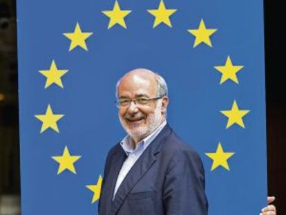 Josep Maria Terricabras, cabeza de lista de ERC en las europeas de 2015.