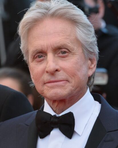 Michael Douglas, en el estreno de 'Behind the Candelabra'.