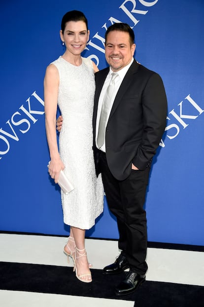 Julianna Margulies y Narciso Rodriguez.