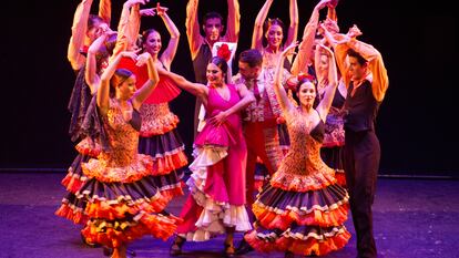 Imagen del espectáculo 'Carmen', del Ballet Flamenco de Madrid.