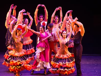 Imagen del espectáculo 'Carmen', del Ballet Flamenco de Madrid.