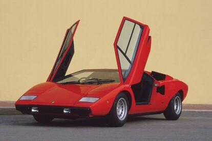 Lamborghini Countach, mítico modelo de 1974.