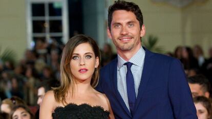 MALAGA, SPAIN - MARCH 21:  Spanish actress Maria Leon and actor Paco Leon  attend the 17th Malaga Film Festival 2014 opening ceremony at the Cervantes Theater on March 21, 2014 in Malaga, Spain.  (Photo by Carlos Alvarez/Getty Images)