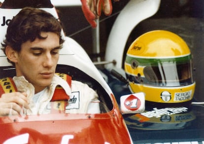 Ayrton Senna, en una imagen de archivo.
