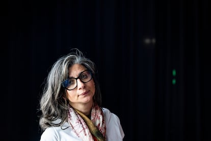 Francesca Albanese, relatora de la ONU para los Territorios Ocupados Palestinos, el martes en Madrid.