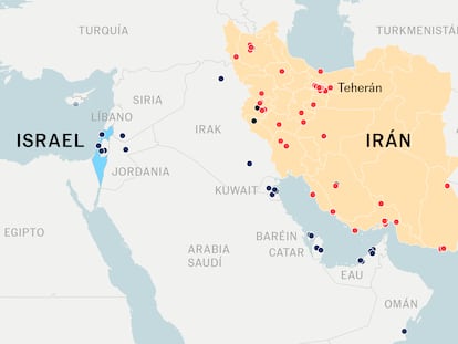 Mapas | La ofensiva contra Irán se extiende