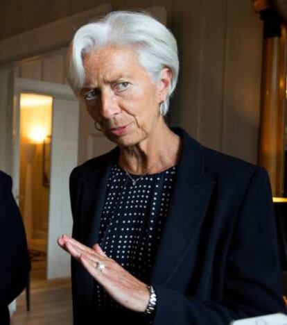 Christine Lagarde, directora gerente del FMI