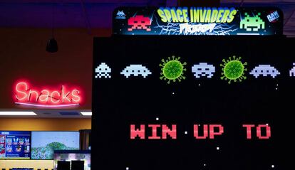 Space Invaders y coronavirus.