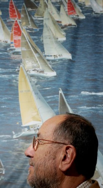 Gerardo Pombo, presidente de la federación de vela.