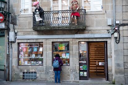 Librería Couceiro, en Santiago de Compostela.