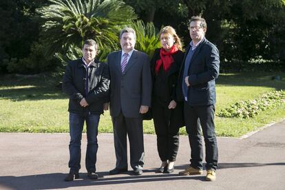 El equipo de Radio Galicia, premiado por su cobertura del accidente de Santiago.