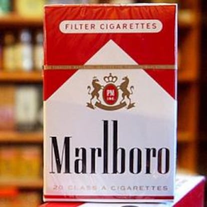 Cajetilla de Marlboro, la marca premium de Philip Morris