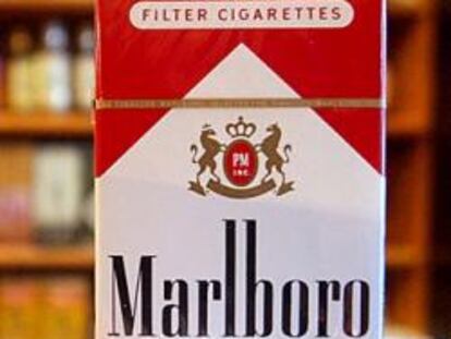 Cajetilla de Marlboro, la marca premium de Philip Morris