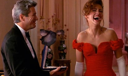 Imagen de 'Pretty woman' (1990), con Julia Roberts y Richard Gere.