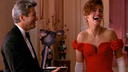 Imagen de 'Pretty woman' (1990), con Julia Roberts y Richard Gere.