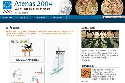 Especiales Recopilatorios
<b>ORO</B>
&bull; As.com: Olimpiadas
http://www.as.com/comunes/2004/atenas2004/