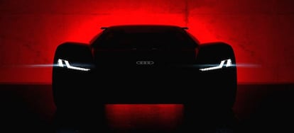 La silueta que avanza Audi de su futuro súper deportivo