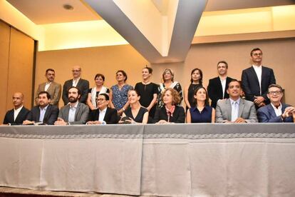 Presentación del gabinete de Gobierno de Ciudad de México 