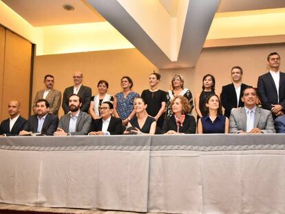 Presentación del gabinete de Gobierno de Ciudad de México 