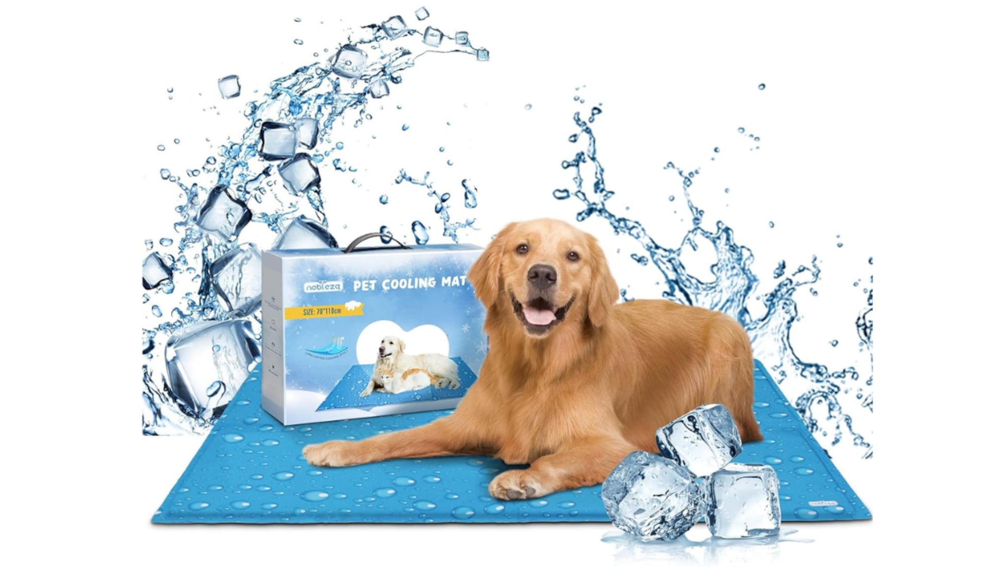 Alfombra Refrescante Colchonetas Frescas Para Perros Colchoneta