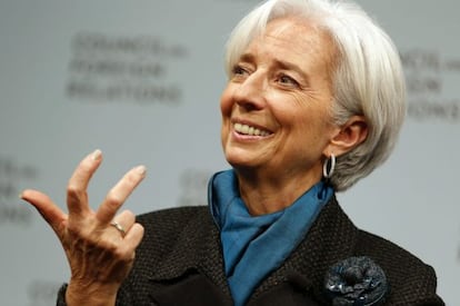 Christine Lagarde, directora gerent de l'FMI.