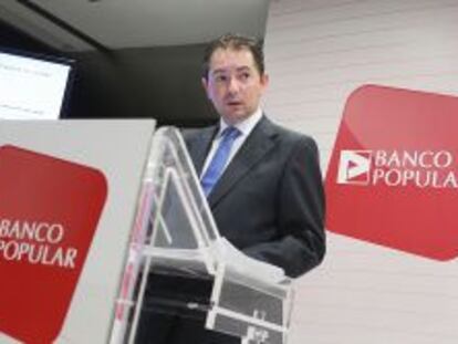 Francisco G&oacute;mez, consejero delegado de Banco Popular. 