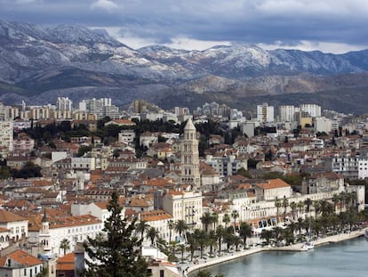 Panorámica de la ciudad croata de Split.