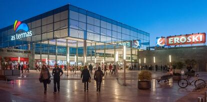 Centro comercial As Termas, en Lugo.